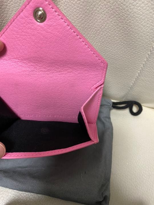 ぽんたんちい バレンシアガ　ペーパーミニ ウォレット