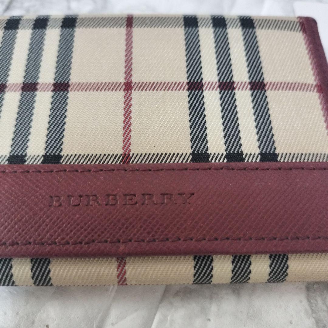 【美品✨️】BURBERRY チェック柄 名刺入れ