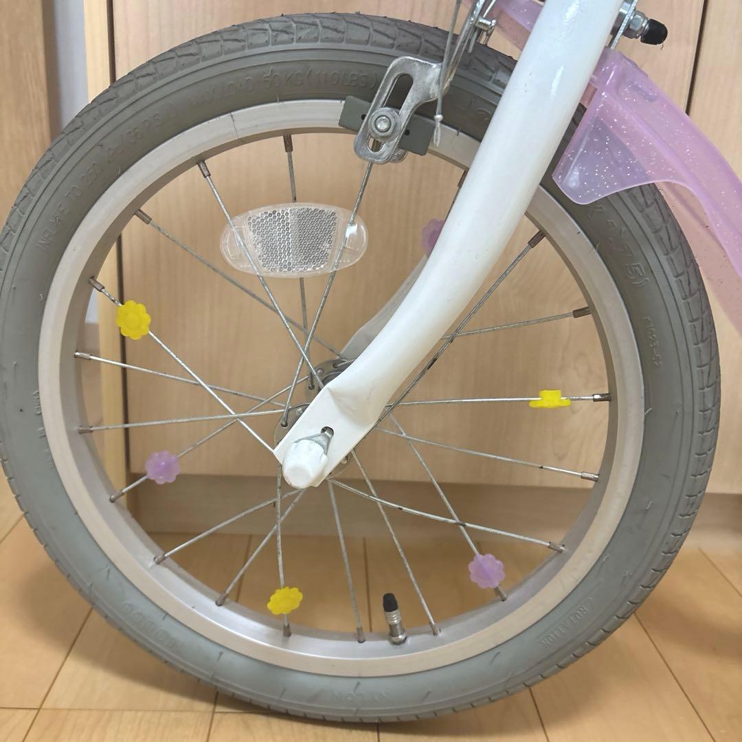 【専用】直接引渡限定　千葉県　アイデス　ラプンツェル 幼児用自転車 16インチ