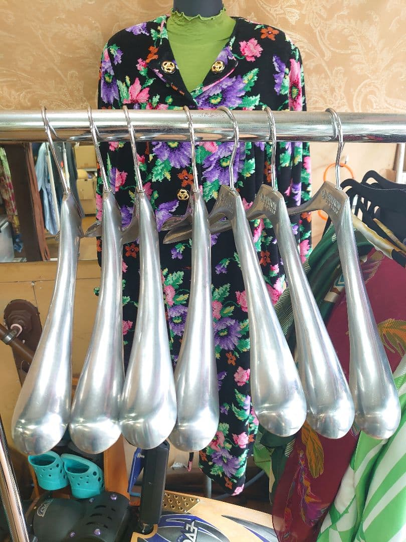 ダルトン DULTON ハンガー アルミ製 洋服掛け アルミニウム7本セット