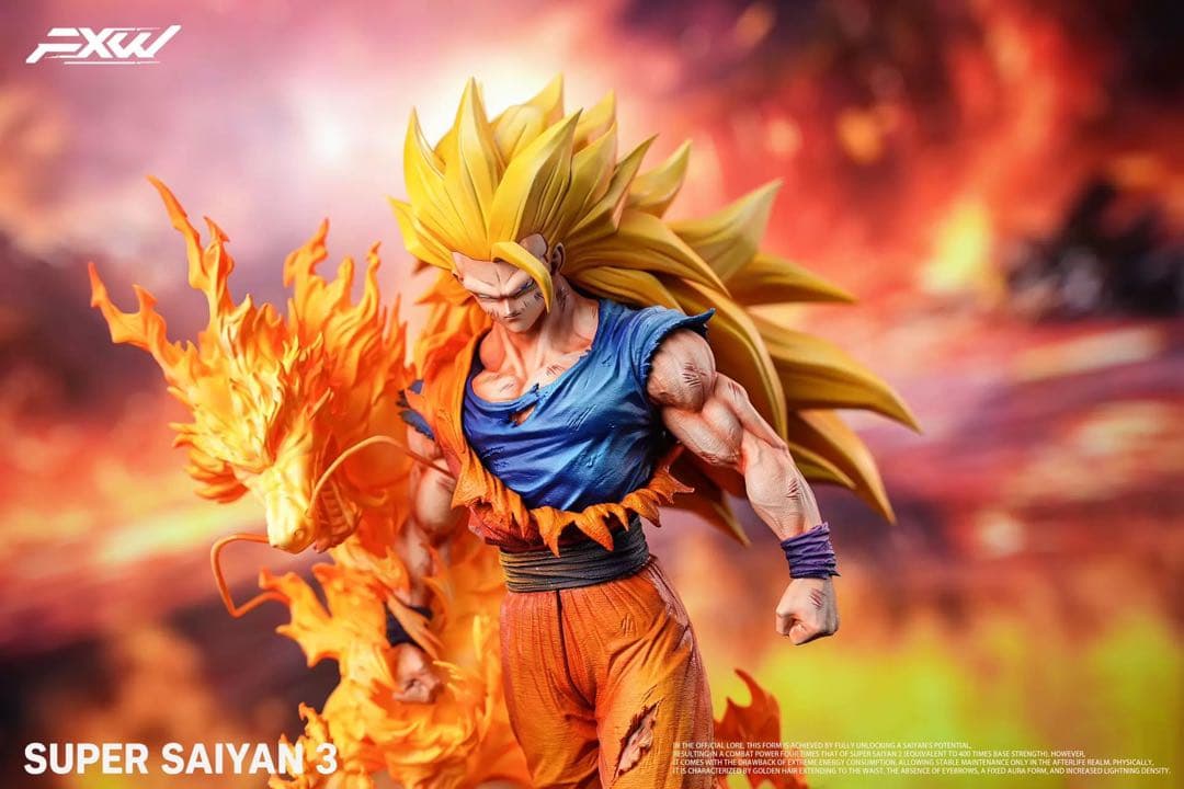 孫悟空　スーパーサイヤ人3　フィギュア　ドラゴンボール　ガレージキット