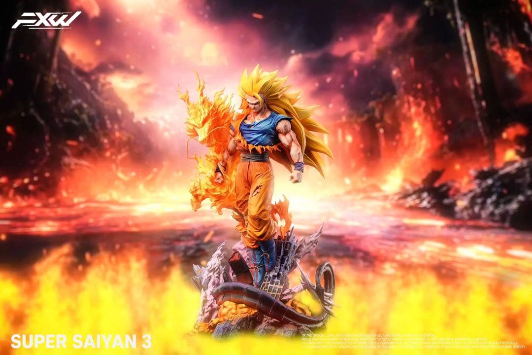 孫悟空　スーパーサイヤ人3　フィギュア　ドラゴンボール　ガレージキット