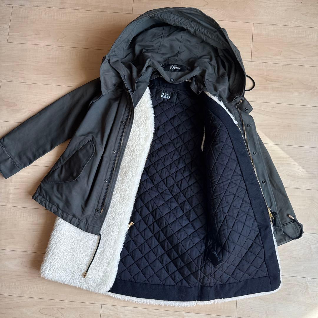 ジャケット・アウター THE RERACS SHORT MODS COAT WITH LINER