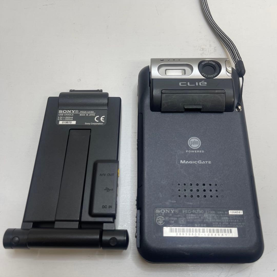SONY PDA CLIE PEG-NZ90 本体と付属品　【ジャンク品】