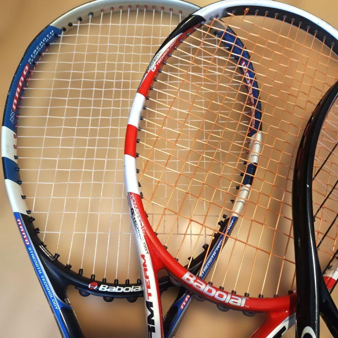 テニス ラケット Prince HEAD Babolat 硬式 4本セット