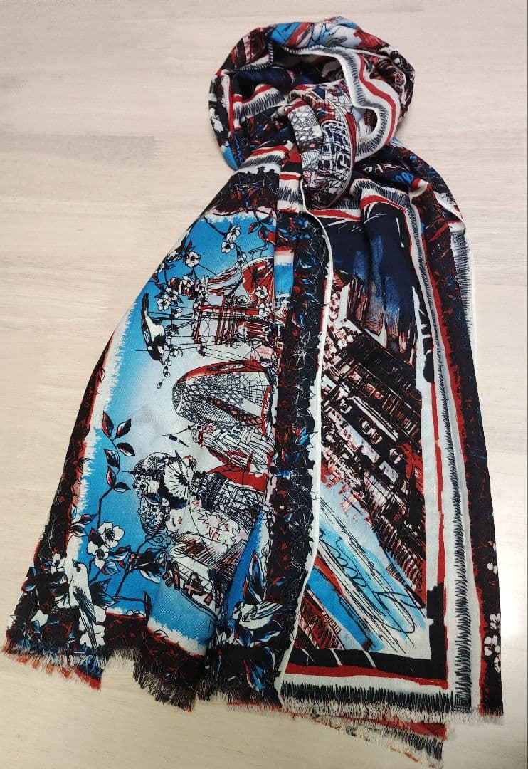 28日まで☆Jean Paul GAULTIER ゴルチエ　ストール
