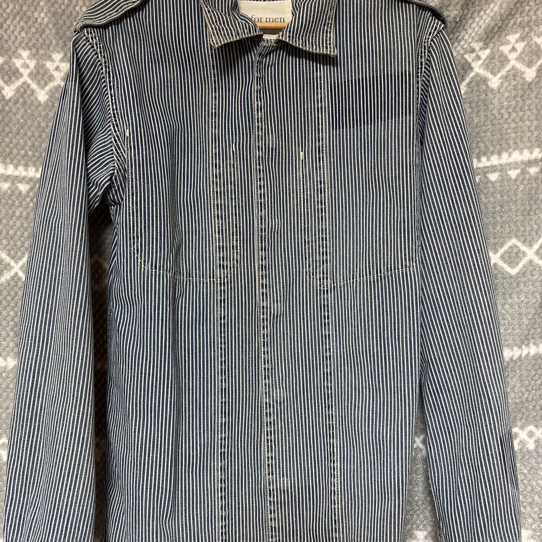 Y's for men ストライプ カバーオール