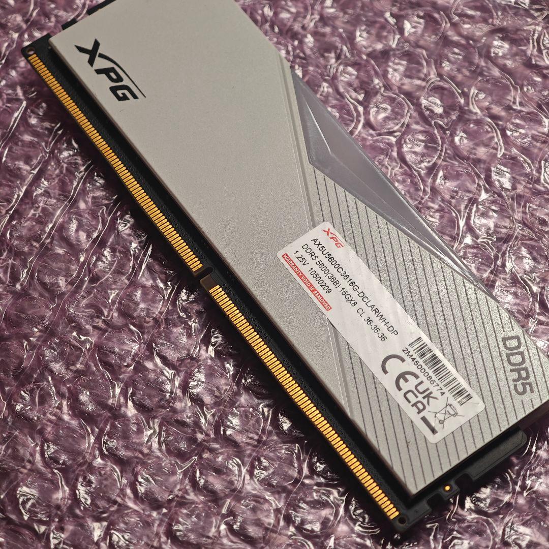 N*a様 32GB DDR5 メモリ【ジャンク 16GB x2】