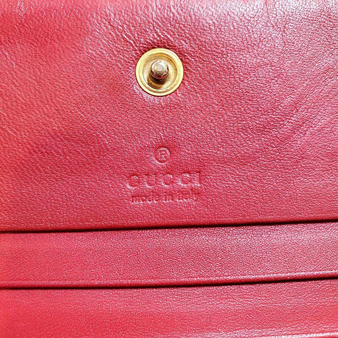 希少 GUCCI　さくらんぼ　GGスプリーム　レザー　チェリー