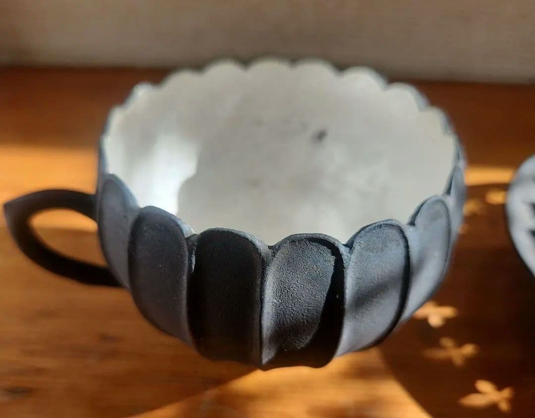 伊藤剛俊　コーヒーティーカップ　新品未使用　益子焼