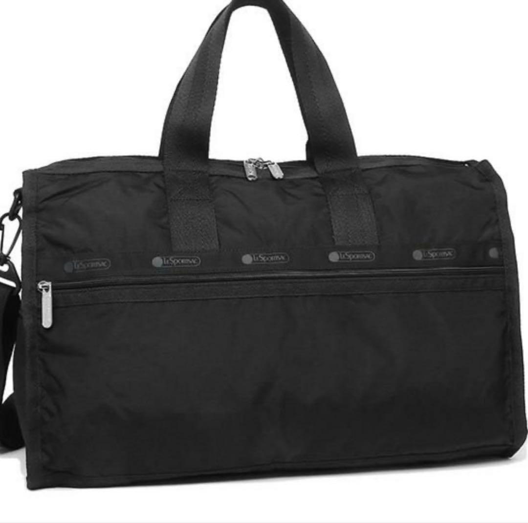 レスポートサック ボストンバッグ 大容量 2way 黒　美品　即日発送　ブラック