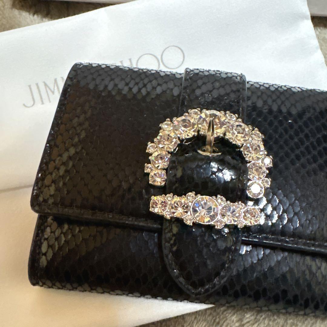 ANNIE　【美品】JIMMY CHOO 三つ折り財布