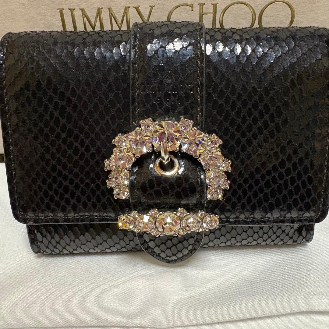 ANNIE　【美品】JIMMY CHOO 三つ折り財布