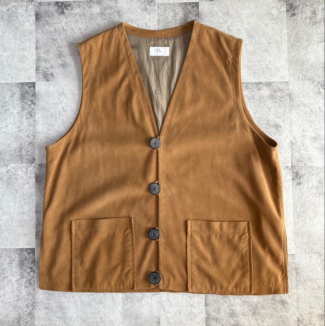 HERILL GOATSUEDE VEST レザーベスト