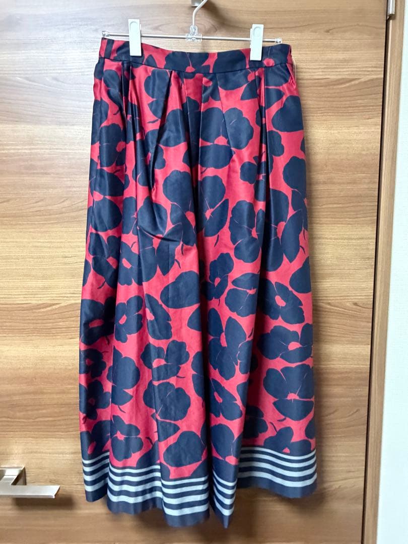 DRIES VAN NOTEN プリントスカート