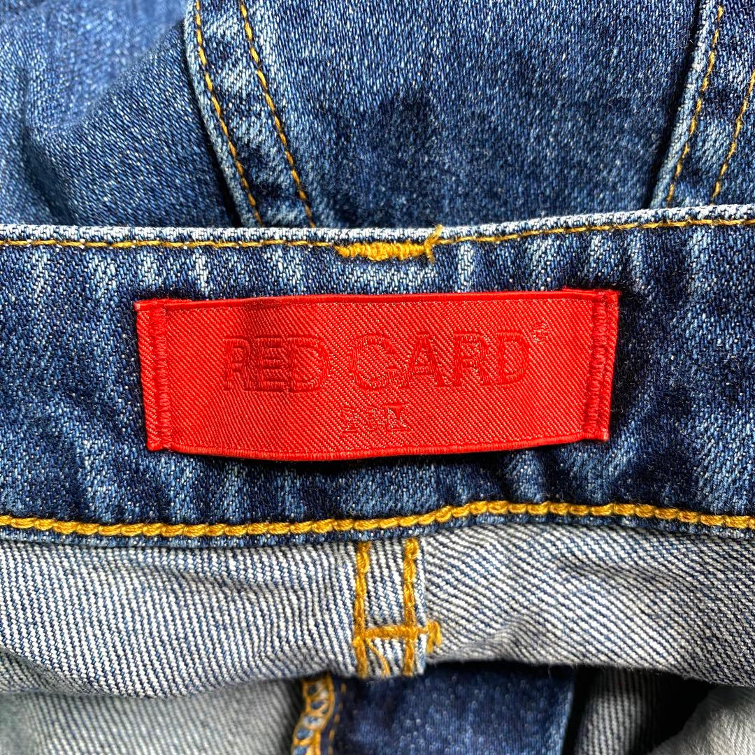美品✨Red Card 23区 コラボ デニムワイドパンツ 大きいサイズ