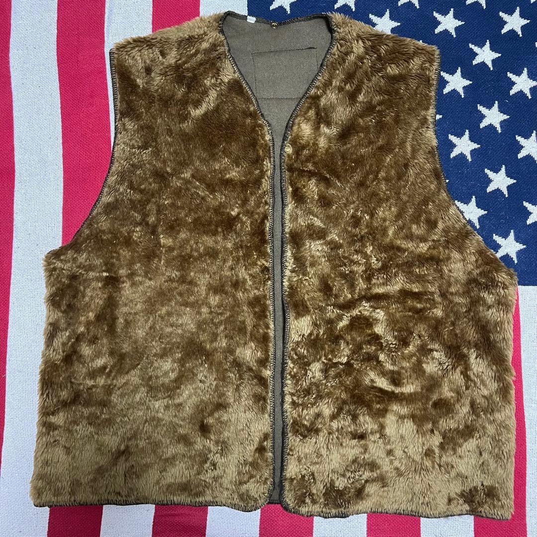 80s Barbour バブアー ボアライナー ベスト 3ワラント