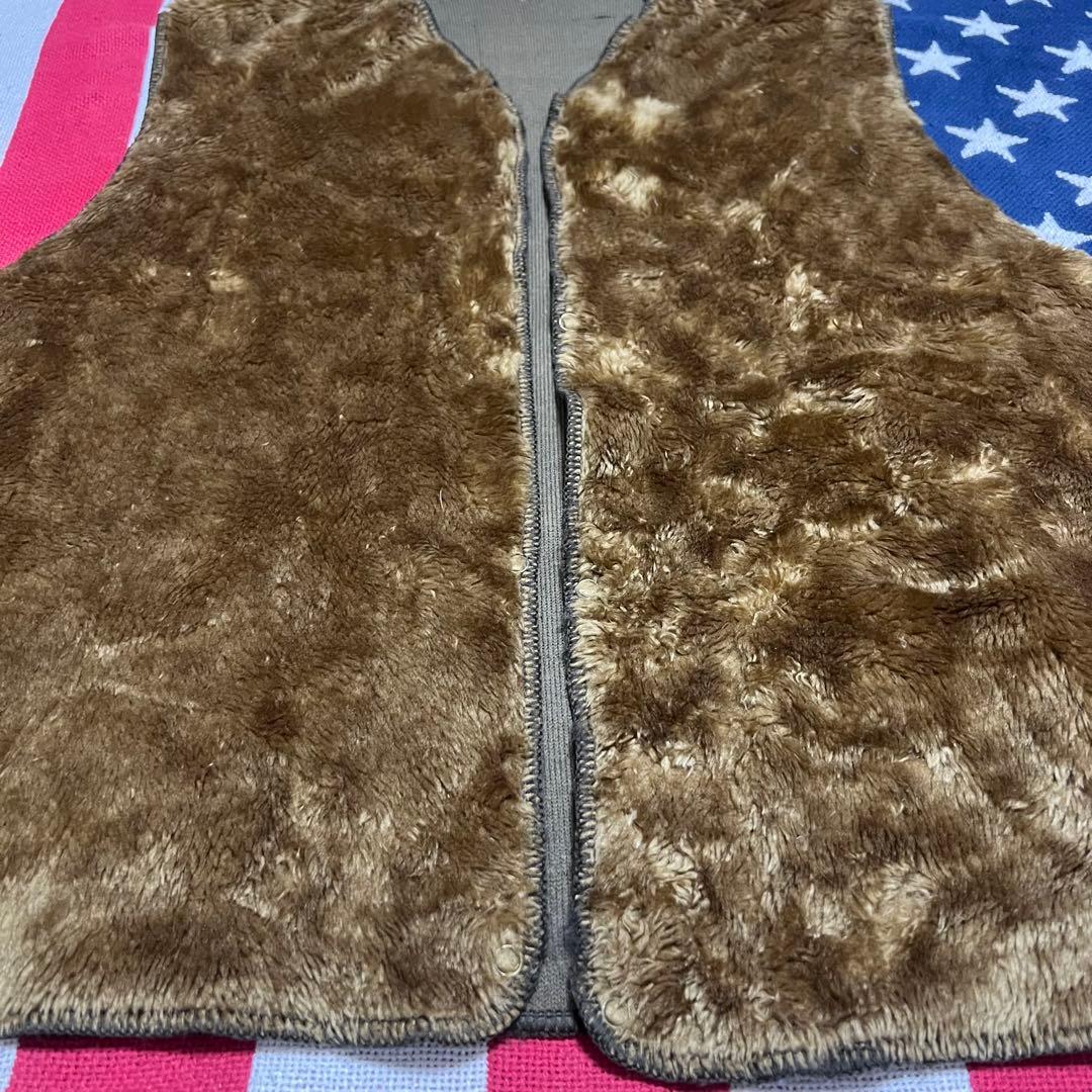 80s Barbour バブアー ボアライナー ベスト 3ワラント