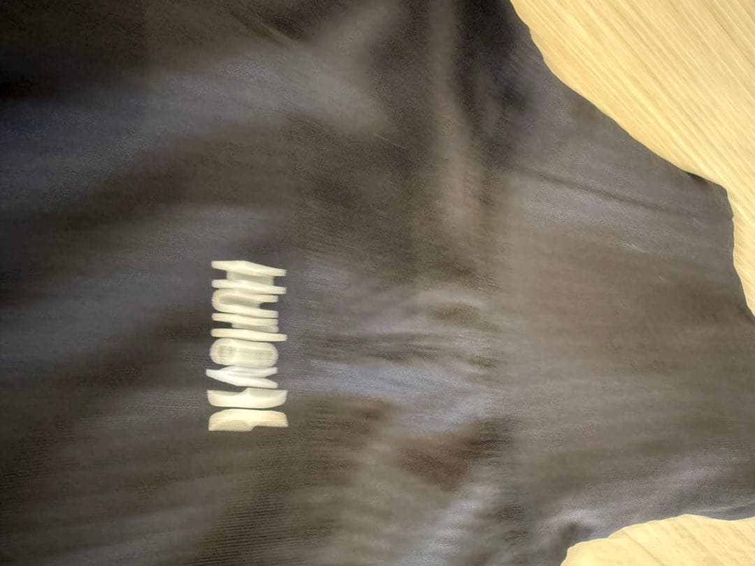 Hurley ブラック ハイネック長袖シャツ
