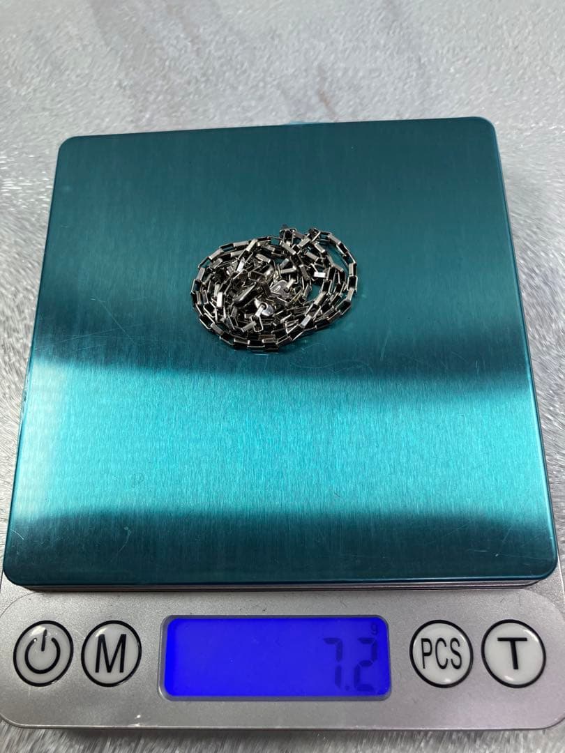【超美品】GUCCI ベネチア チェーン ネックレス 男女兼用　SV925