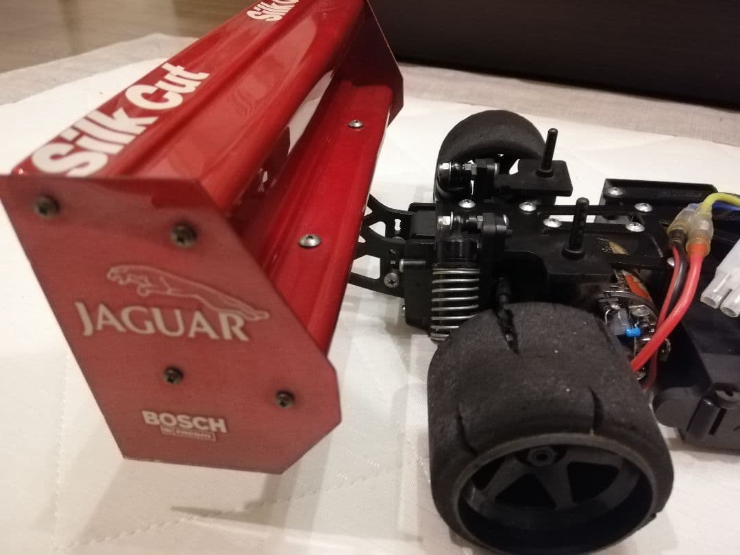 1/10 ヨコモ Y10 シャーシ ボディ メカセット ジャガー XJR-14