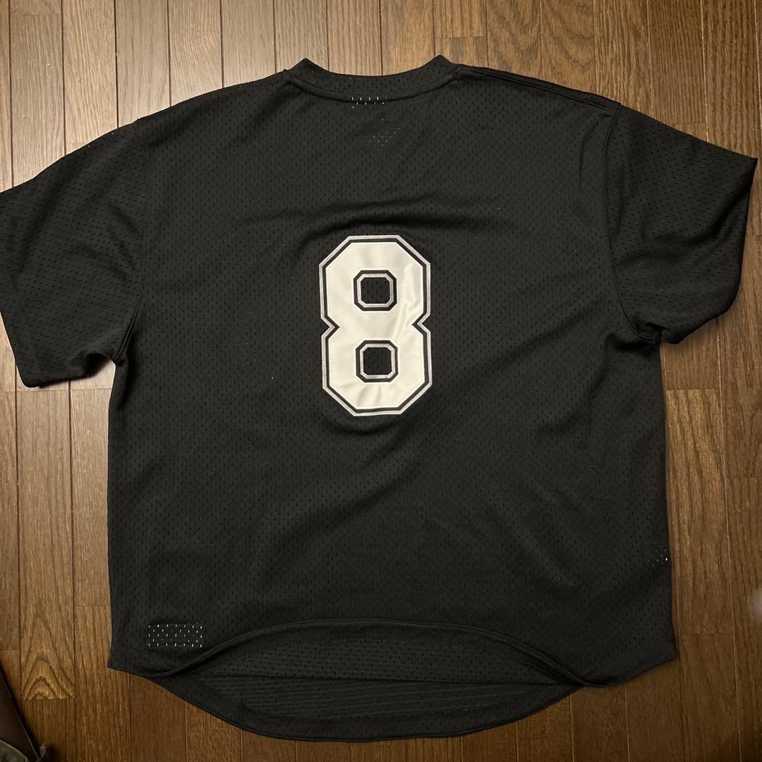 MLB WHITE SOX ゲームシャツ メッシュ 黒 ホワイトソックス XL