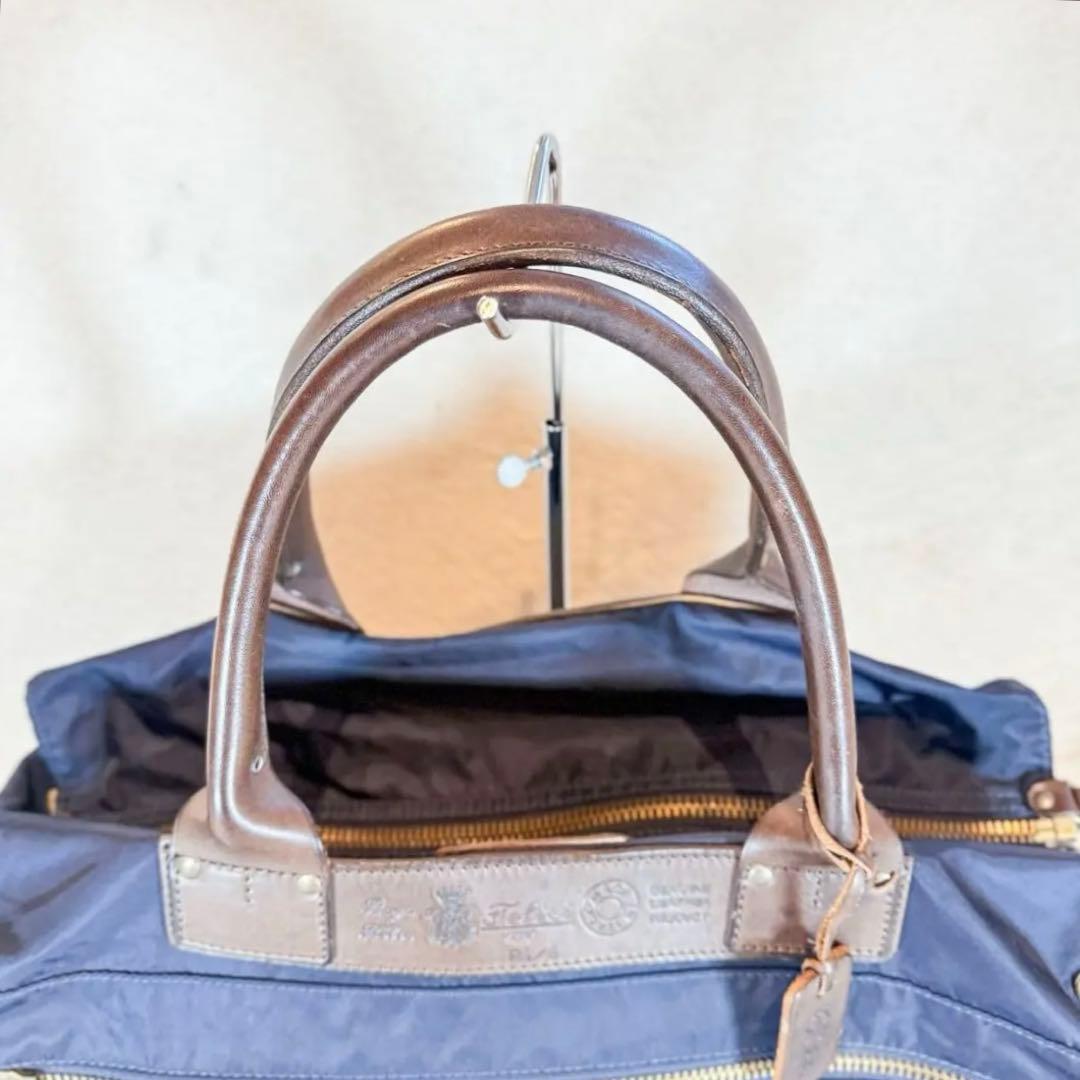 Felisi P4/6 ボストンバッグ 2way ショルダーバッグ ネイビー