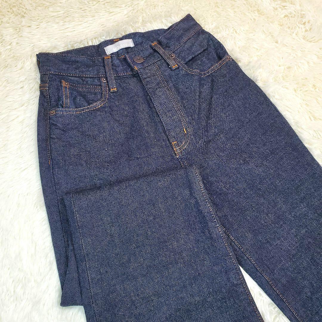 【極美品】MOUSSY MVS FLARE フレア デニム Sサイズ 現行