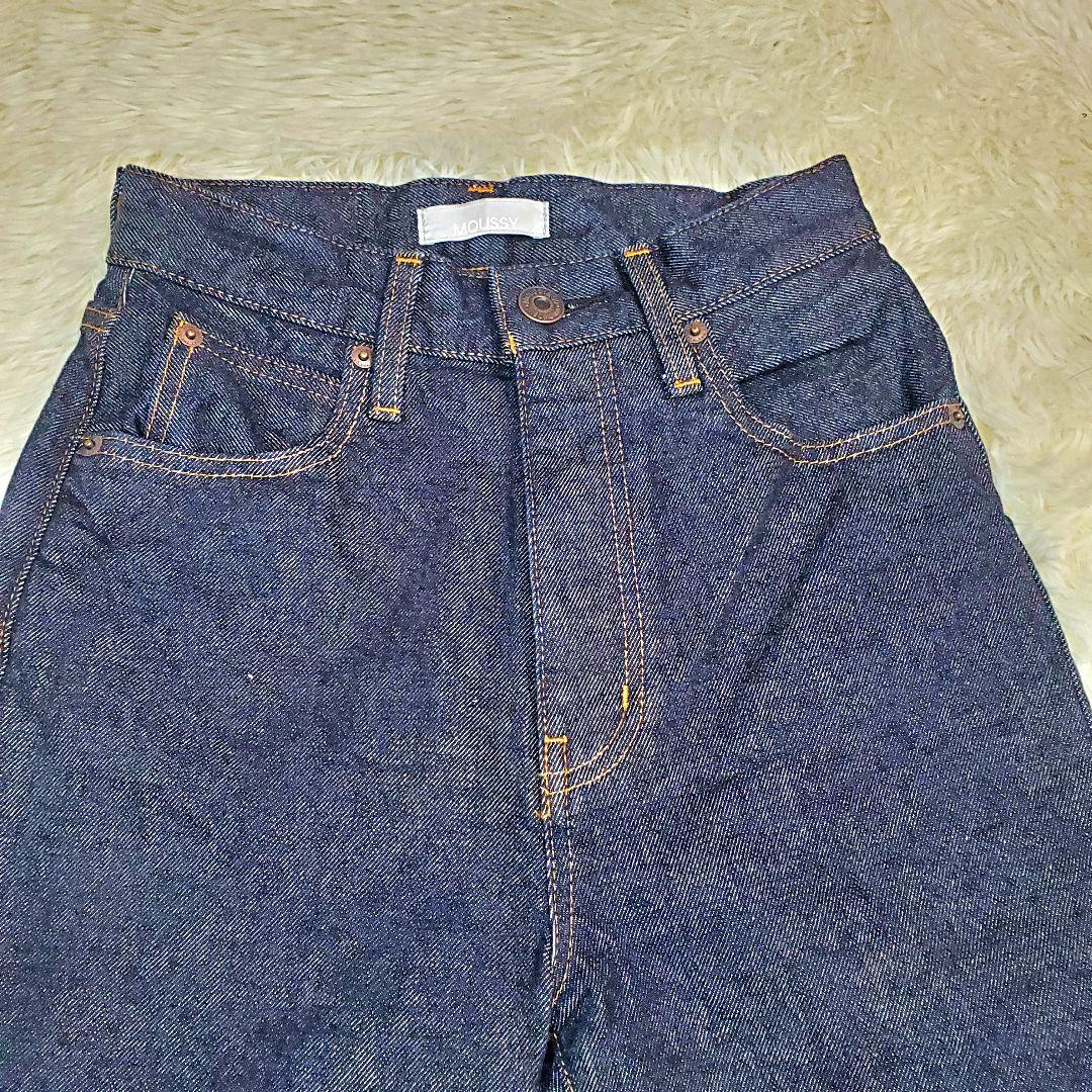 【極美品】MOUSSY MVS FLARE フレア デニム Sサイズ 現行