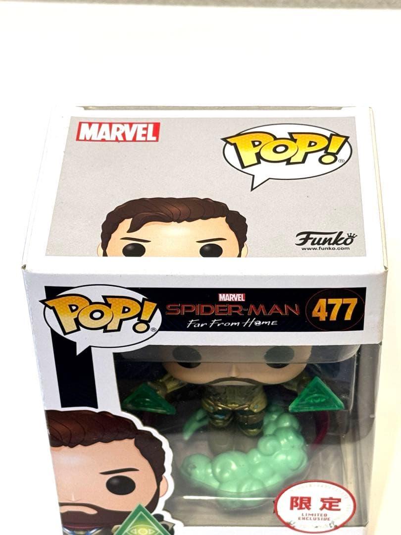 スパイダーマン　ミステリオ　Funkopop アンマスク版