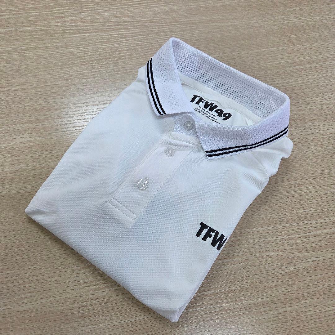 KUROちゃんさん専用　TFW49 LINE SLEEVE POLO