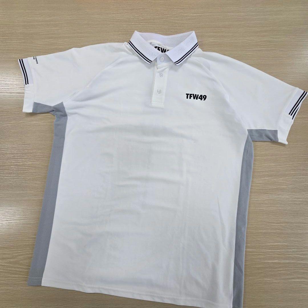 KUROちゃんさん専用　TFW49 LINE SLEEVE POLO