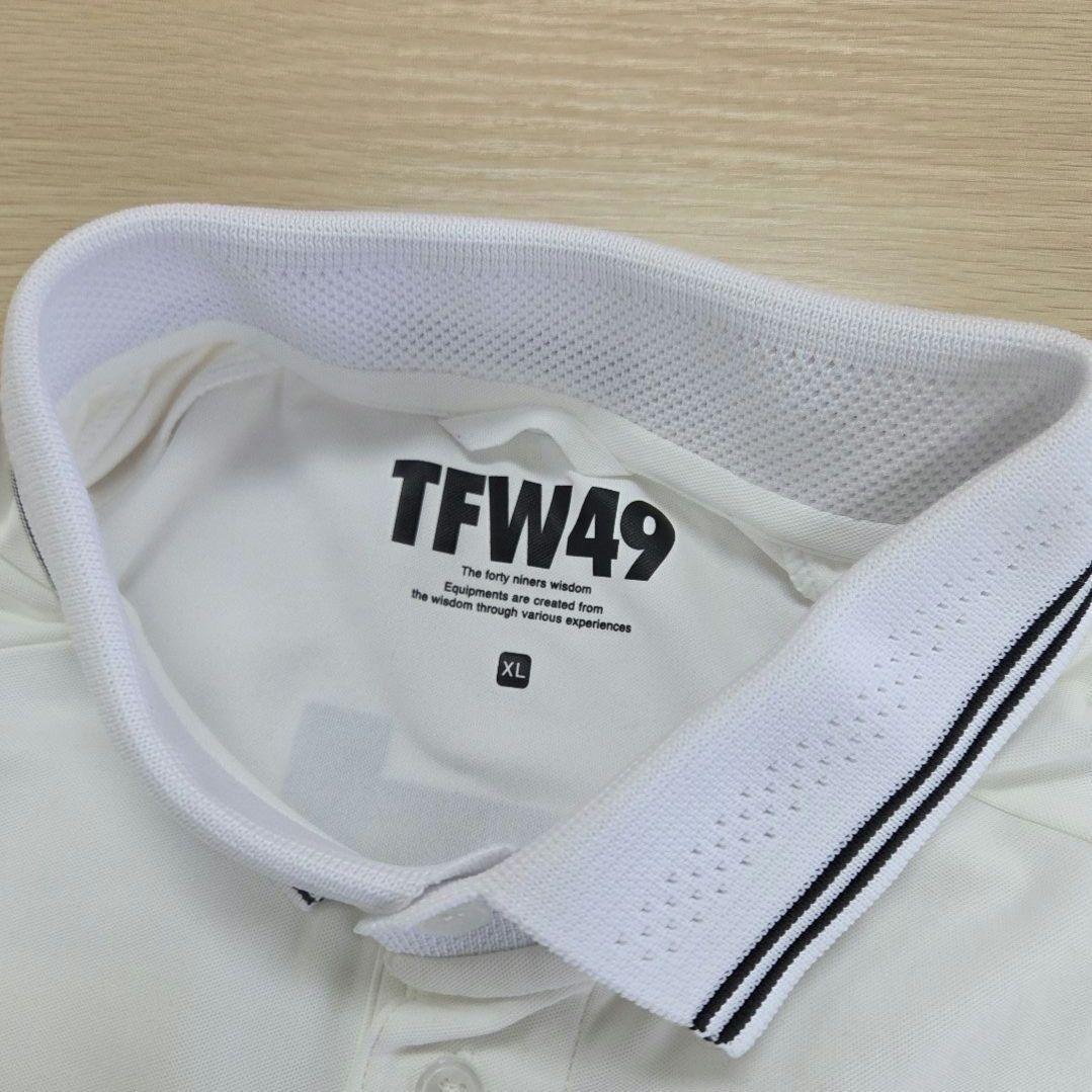 KUROちゃんさん専用　TFW49 LINE SLEEVE POLO