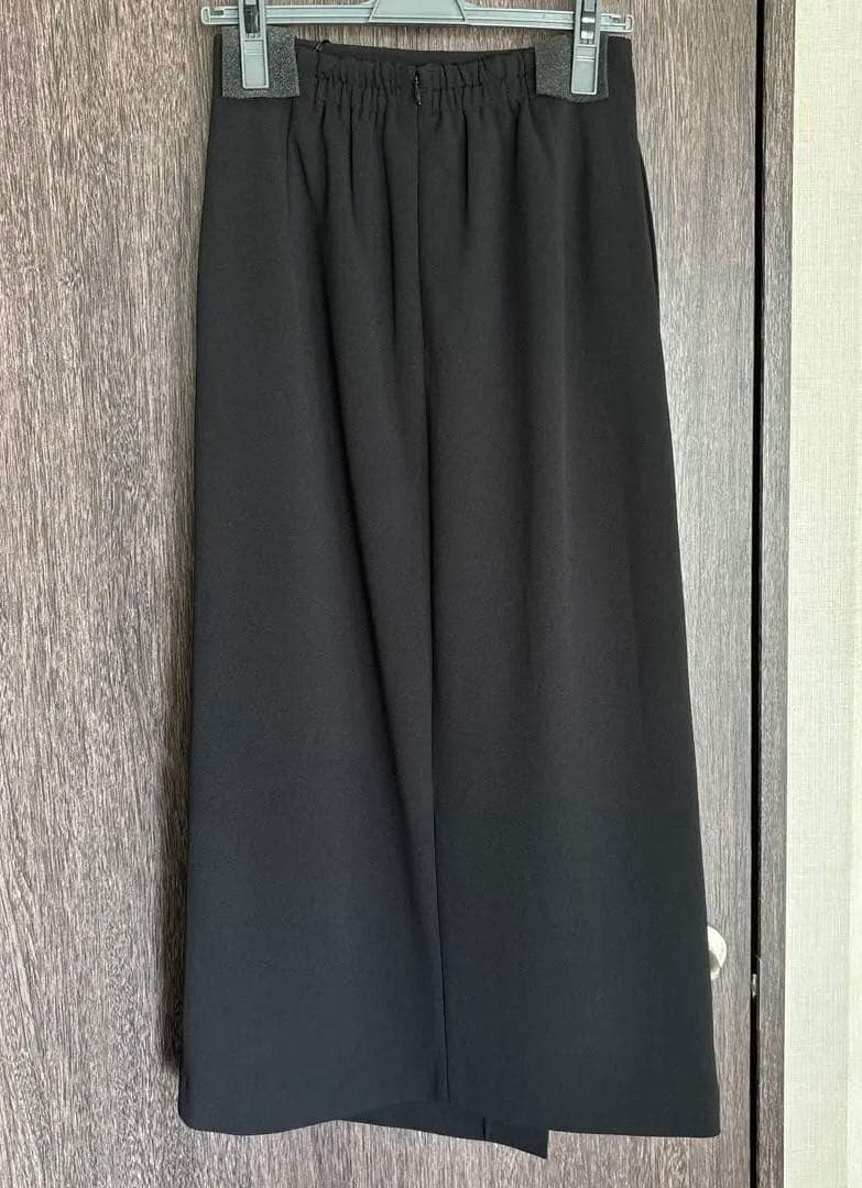 【新品】Mystrada スリットジャージスカート 黒