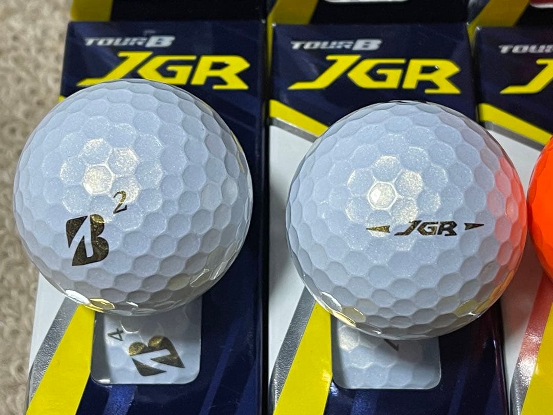 TOUR B JGR ゴルフボール12スリーブ（うち2スリーブのみネーム入）