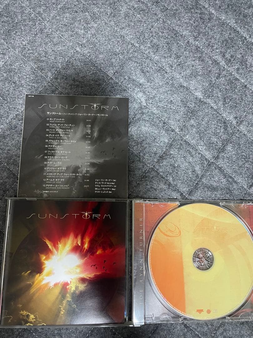 日本盤！帯付き！新品同様！ジョー・リン・ターナー　サンストーム