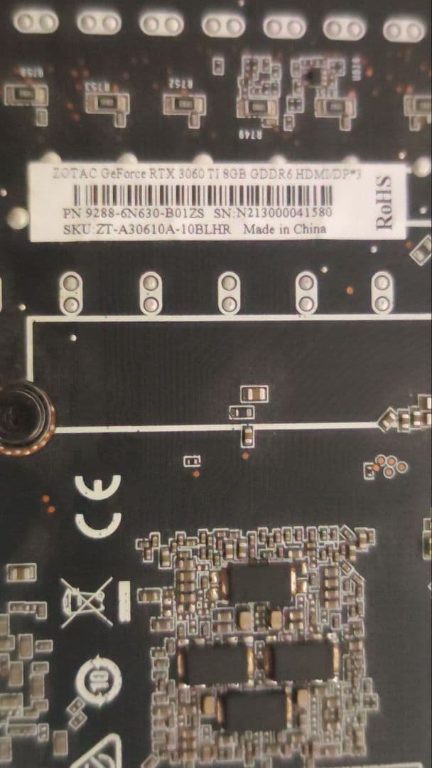RTX3060Ti 8G 箱無し 現物のみ