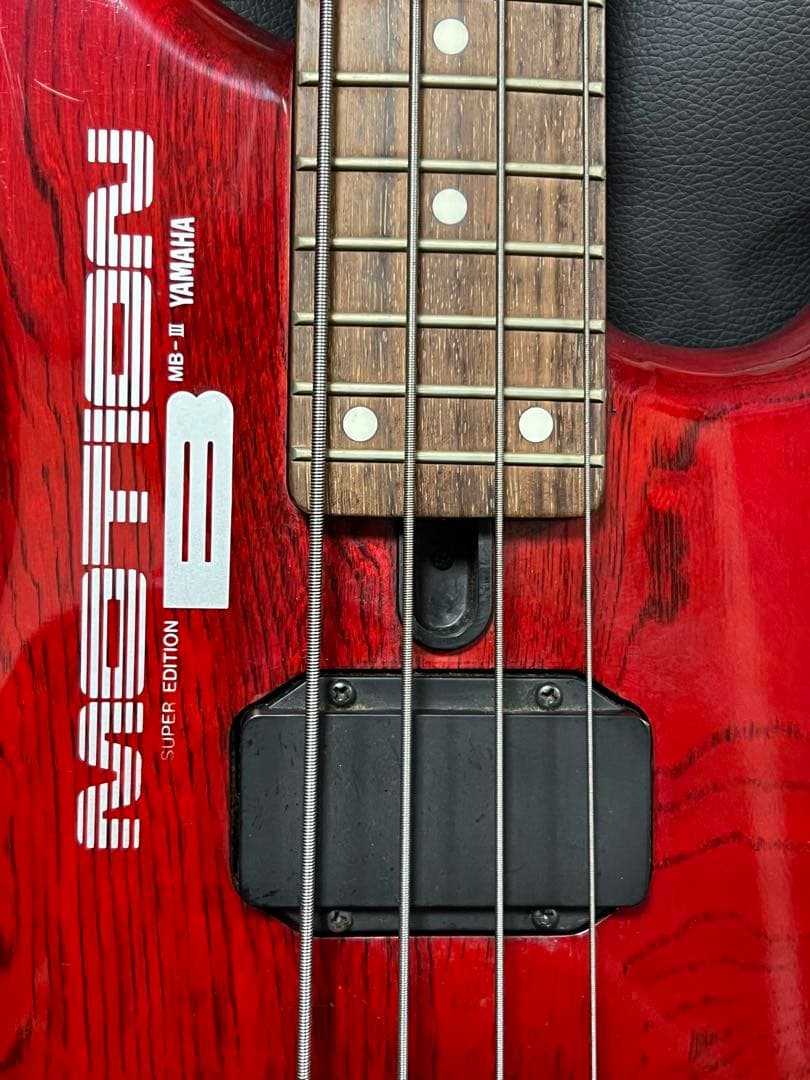音出しOK YAMAHA MB-Ⅲ ヤマハ ベース レッド ソフトケース付