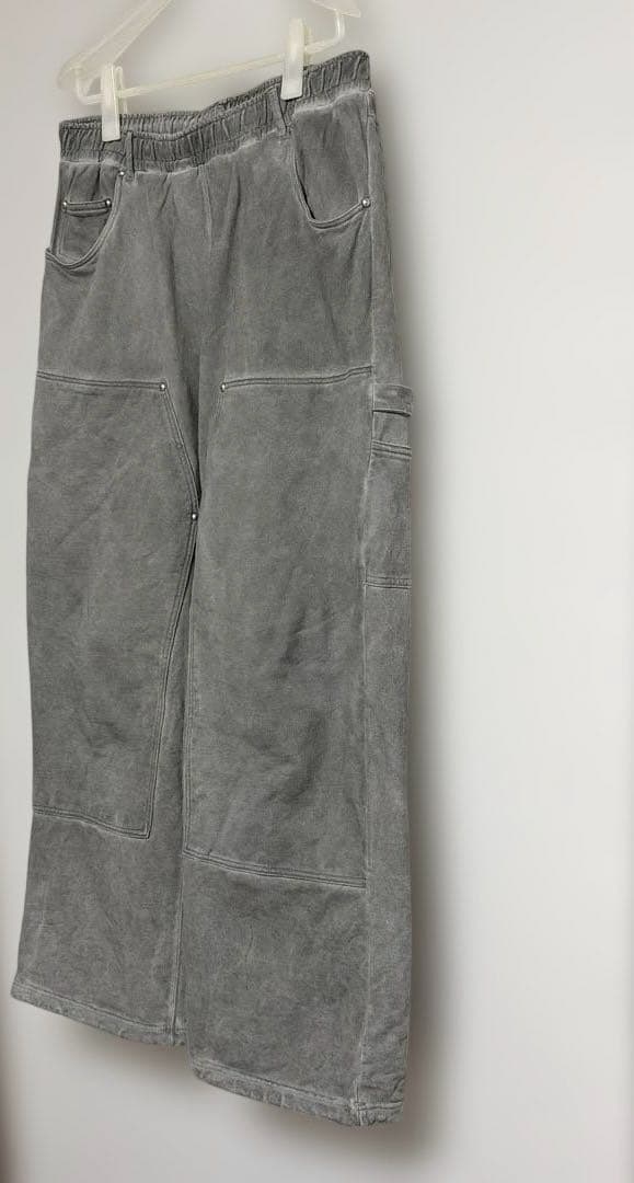 BEAMS AGING DOUBLE KNEE SWEAT PANTS パンツ
