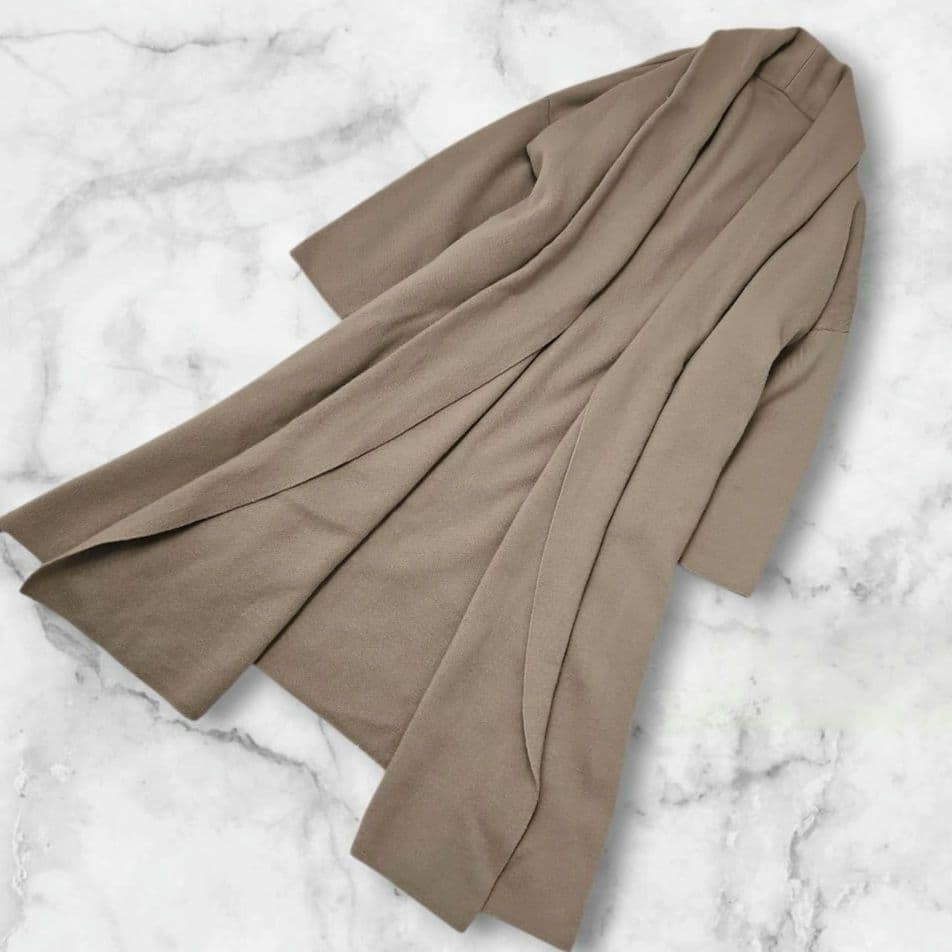 美品☆MUSE de Deuxieme Classe スムースニットガウンコート