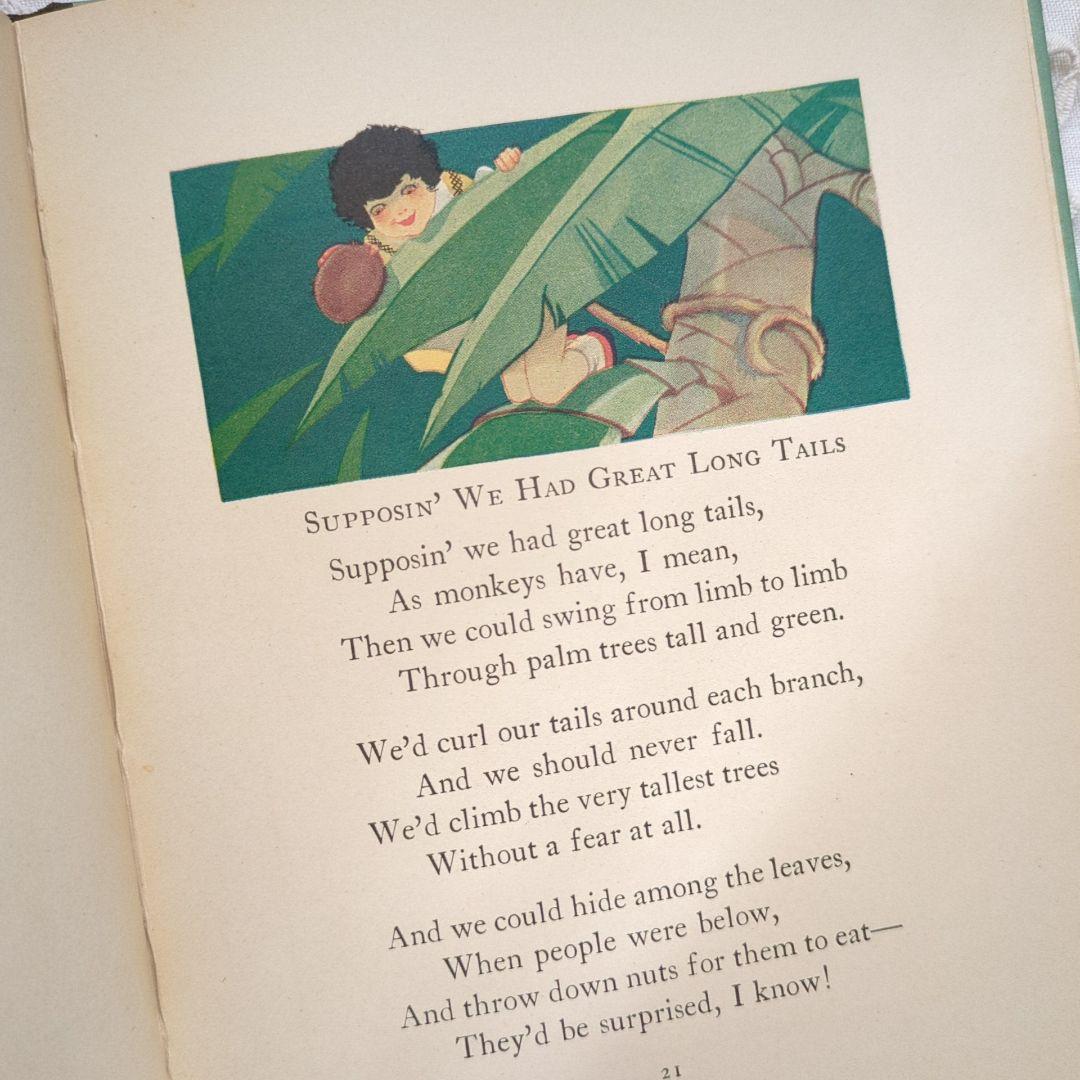 稀少1931アンティーク絵本 初版本 洋書 児童書 ヴィクトリアン ヴンテージ