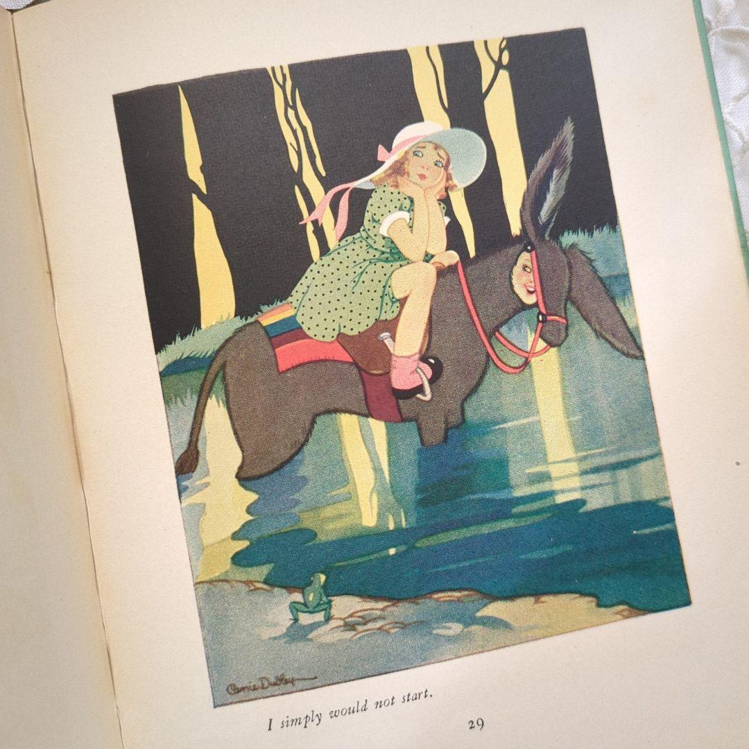 稀少1931アンティーク絵本 初版本 洋書 児童書 ヴィクトリアン ヴンテージ