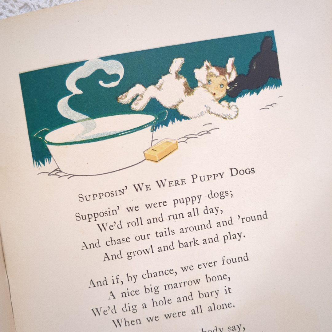 稀少1931アンティーク絵本 初版本 洋書 児童書 ヴィクトリアン ヴンテージ