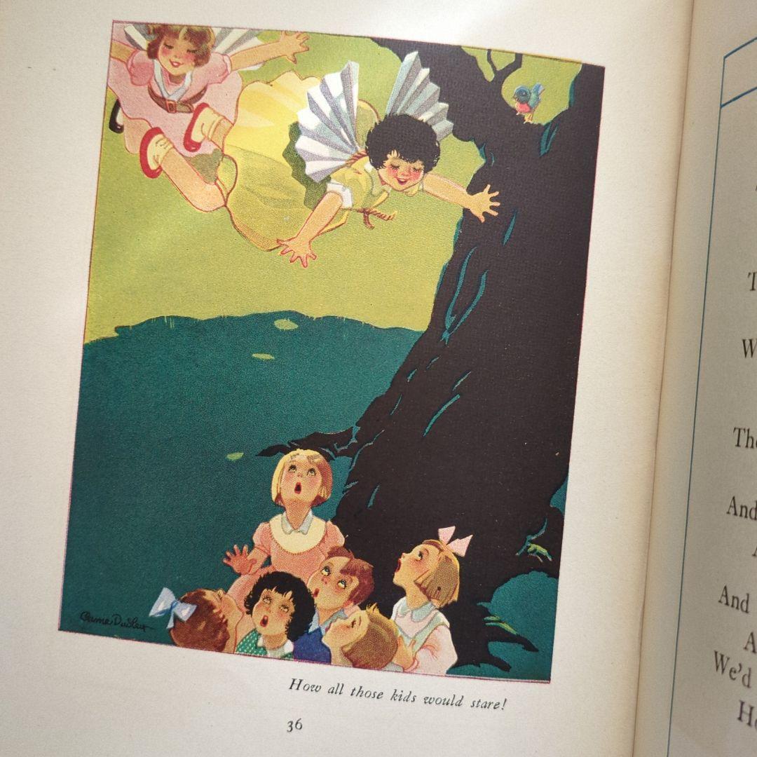 稀少1931アンティーク絵本 初版本 洋書 児童書 ヴィクトリアン ヴンテージ
