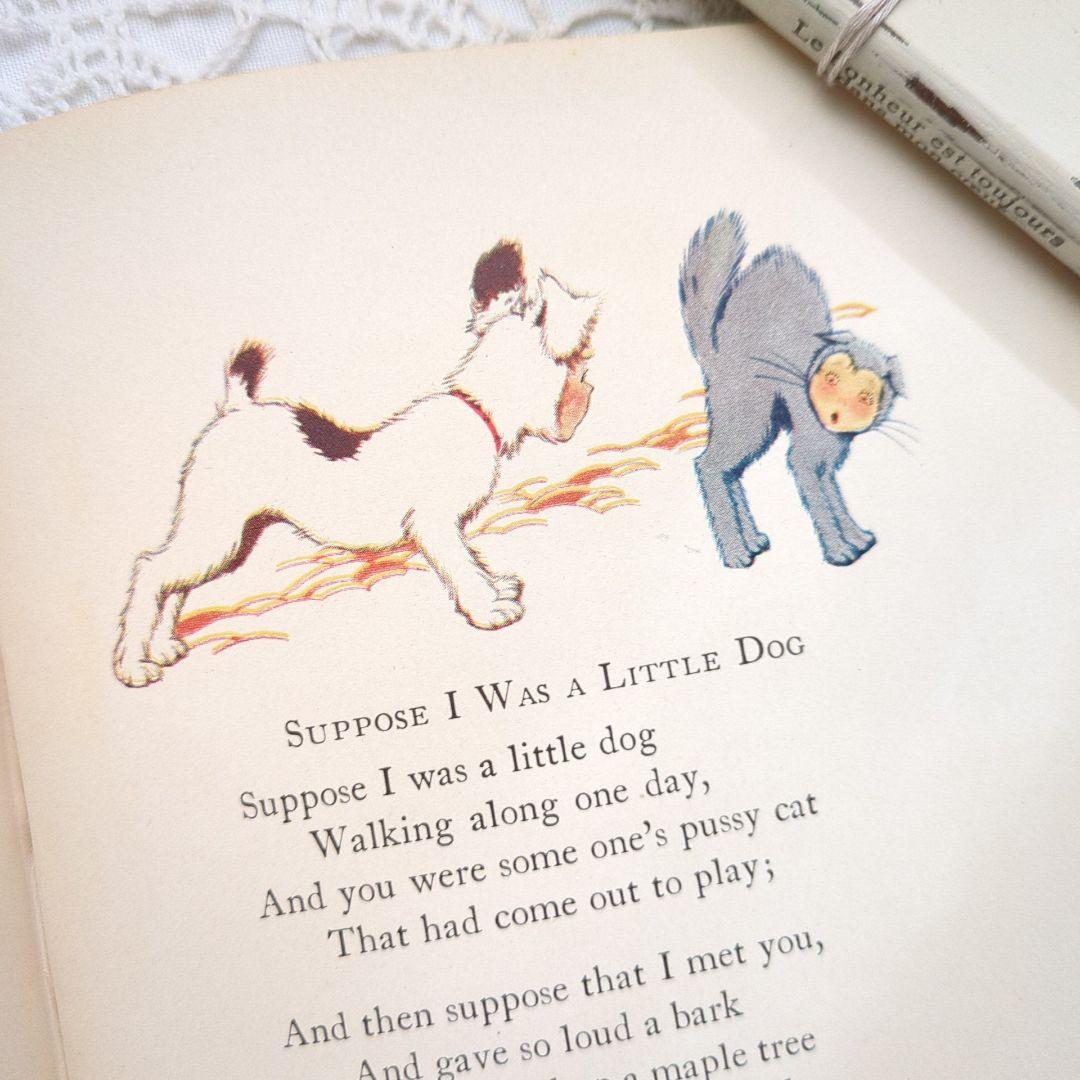 稀少1931アンティーク絵本 初版本 洋書 児童書 ヴィクトリアン ヴンテージ