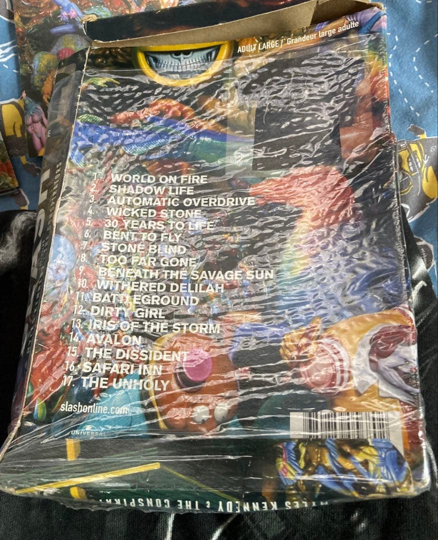Slash World On Fire レア Tシャツ Box ガンズ B'z