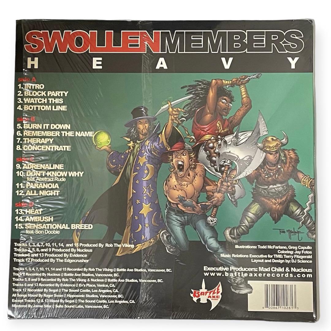 洋楽 SWOLLEN MEMBERS - HEAVY 2LP
