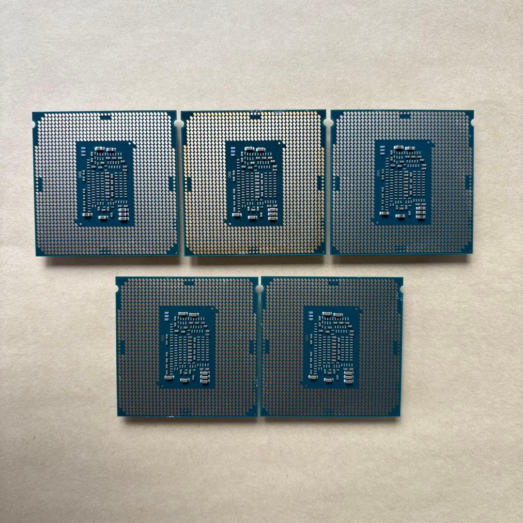 Intel Core i3-8100 CPU (5枚セット)