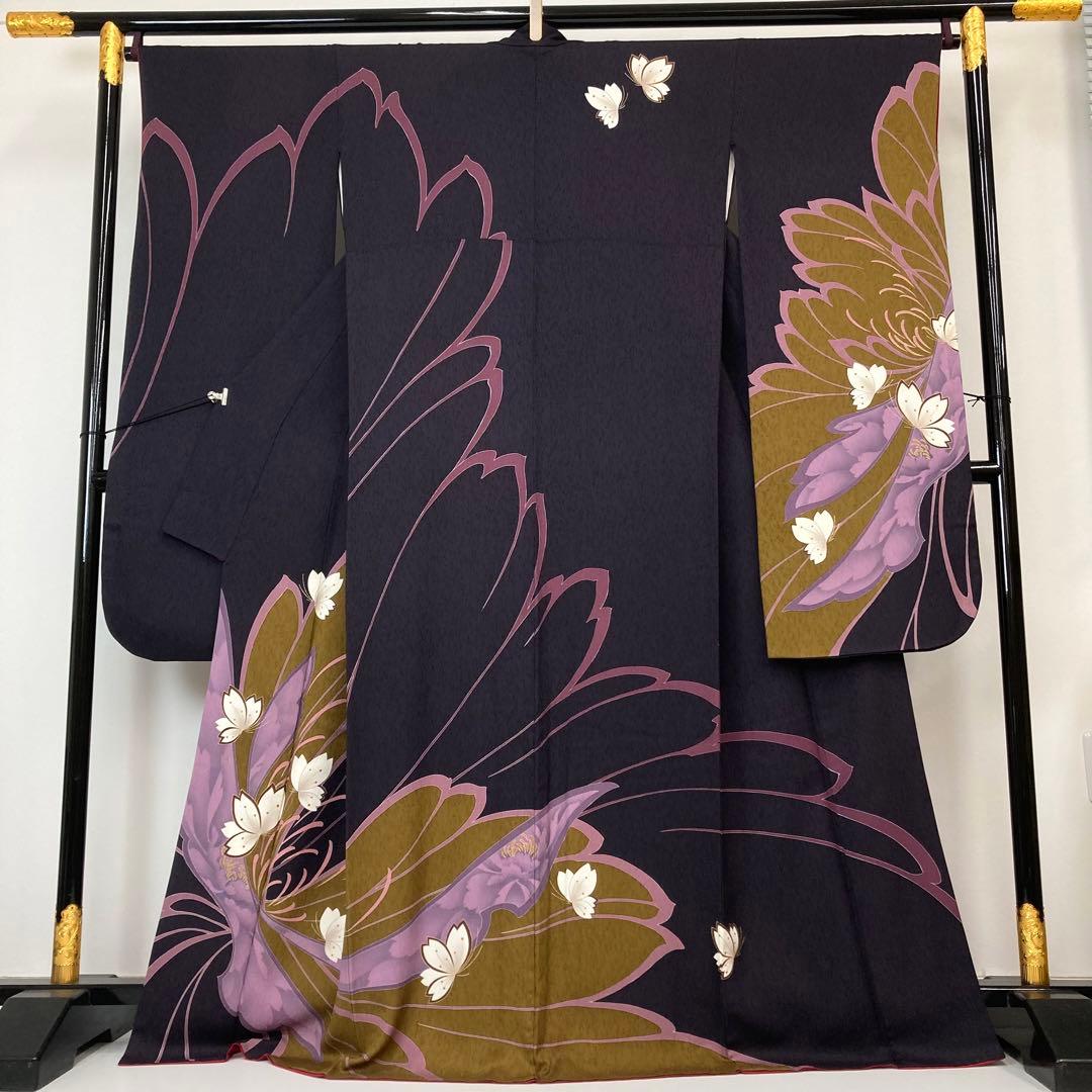 【TAMA屋】全て正絹 全て振袖 刺繍 花柄 まとめ売り3点TM1738