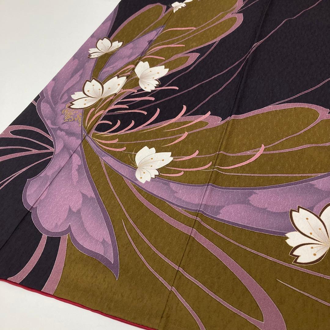 【TAMA屋】全て正絹 全て振袖 刺繍 花柄 まとめ売り3点TM1738